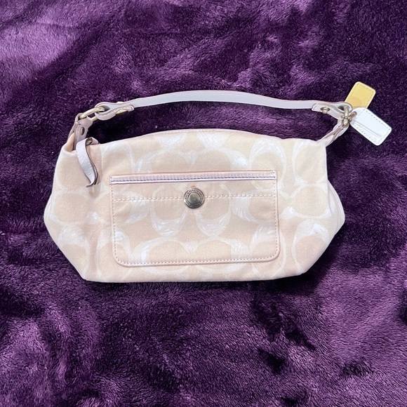 Tan Coach Purse. NEW. - Picture 1 of 3